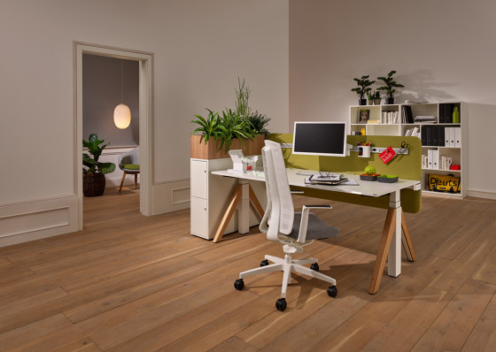Winea Sonic | Tischpaneel für Auftisch-Montage | Tisch-Zubehör | WINI Büromöbel