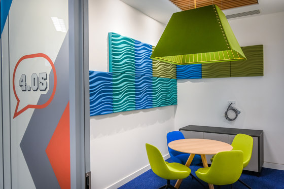 Wave | Sound absorbing wall systems | Soundtect