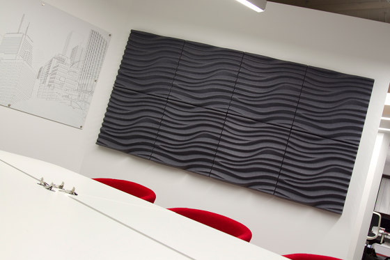 Wave | Sound absorbing wall systems | Soundtect