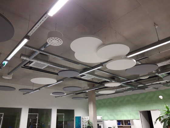 Class Circle | Sound absorbing ceiling systems | Soundtect