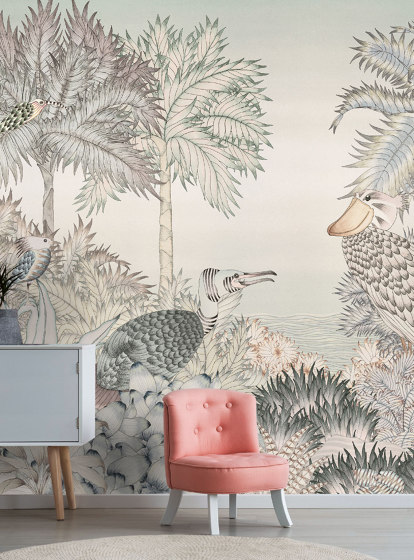 Au fil des feuilles | Wall coverings / wallpapers | WallPepper/ Group