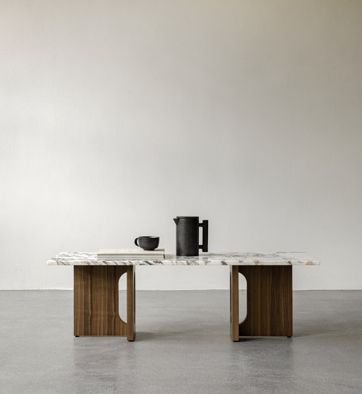 Androgyne Side Tabletop | Calacatta Viola Marble | Tables d'appoint | Audo Copenhagen
