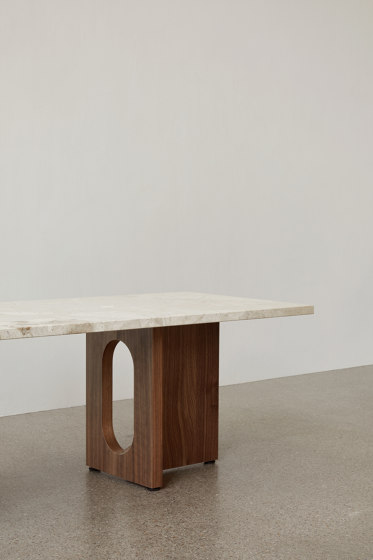 Androgyn Dining Table, Ø150, Dark Stained Oak | Tables de repas | Audo Copenhagen