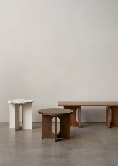 Androgyn Dining Table, Ø150, Dark Stained Oak | Mesas comedor | Audo Copenhagen