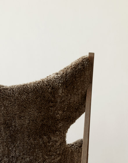 Knittin Lounge Chair, Walnut | Dakar 0842 | Sillones | Audo Copenhagen