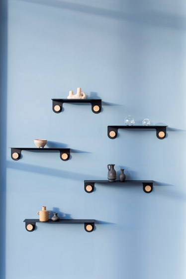 Hook wall coat rack | Straight walls | Hakenleisten | Gazzda