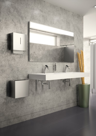 ultra wall-mounted faucet GW20 with IR-Sensor, without mixing, chrome - solar | Rubinetteria lavabi | CONTI+