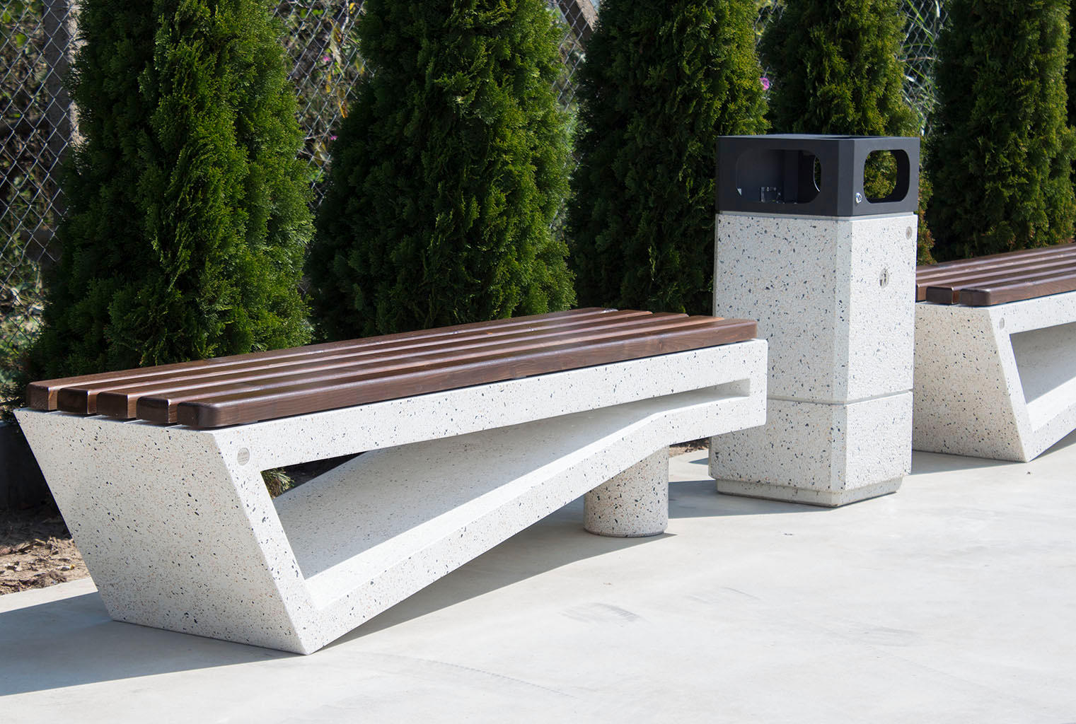 Concrete Bench 2 Designer Furniture Architonic