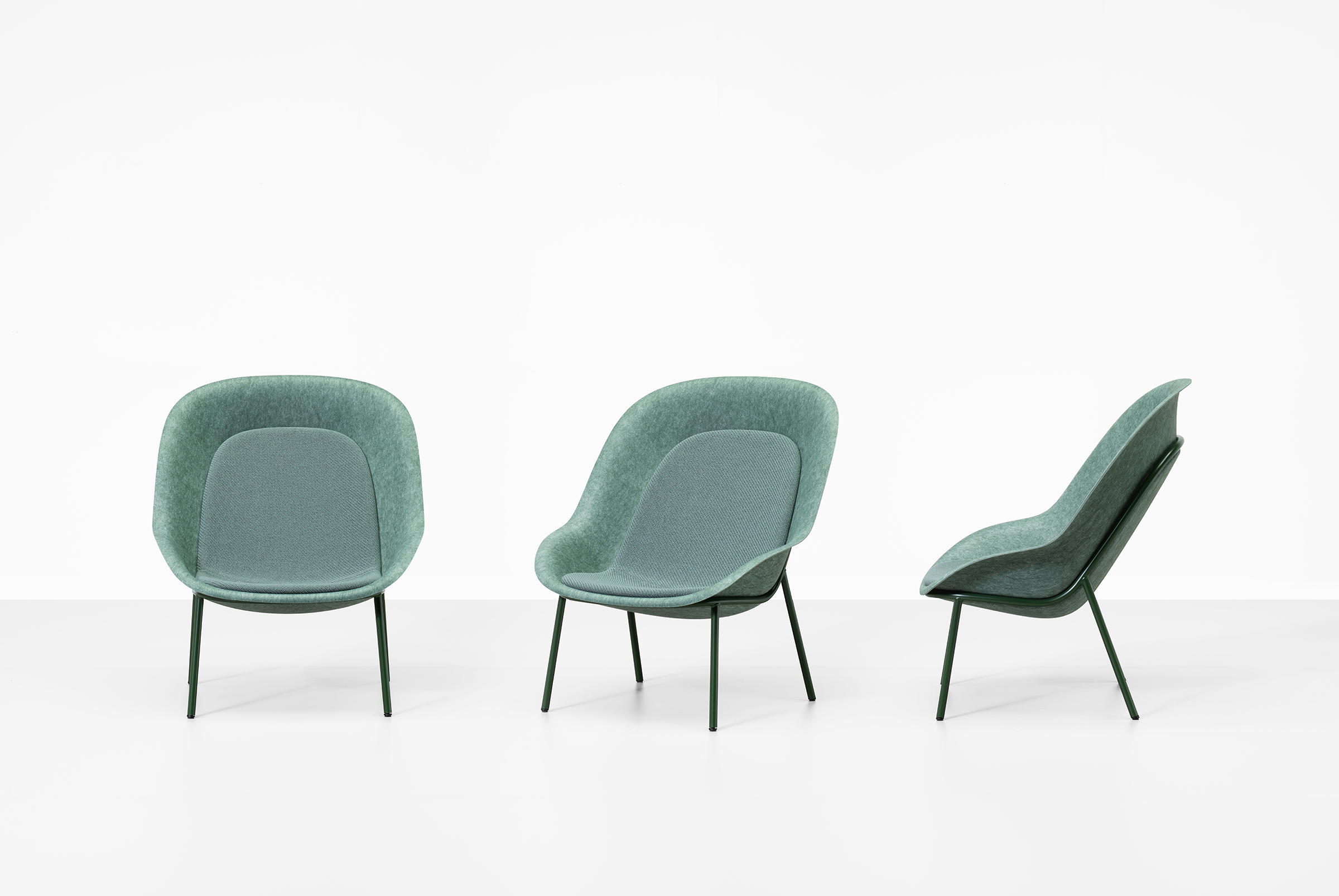 Nook PET Felt Lounge Chair Architonic