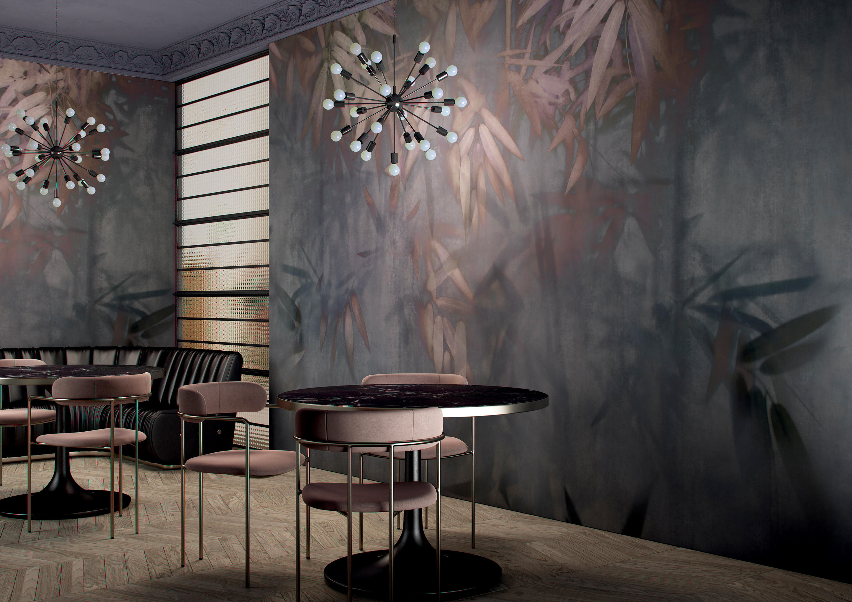 CRYSTAL NOIR Wall coverings / wallpapers from GLAMORA Architonic