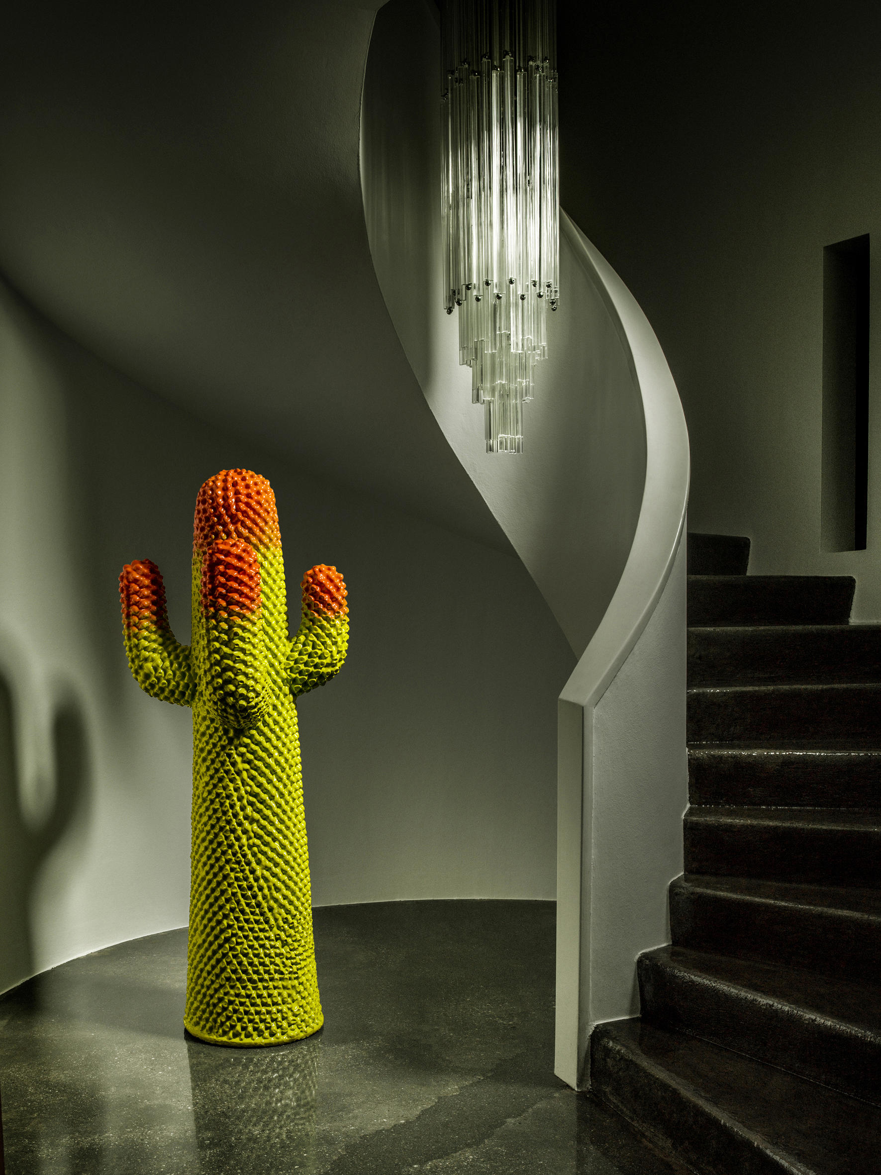 Appendiabiti Cactus di Franco Mello e Guido Drocco per Gufram