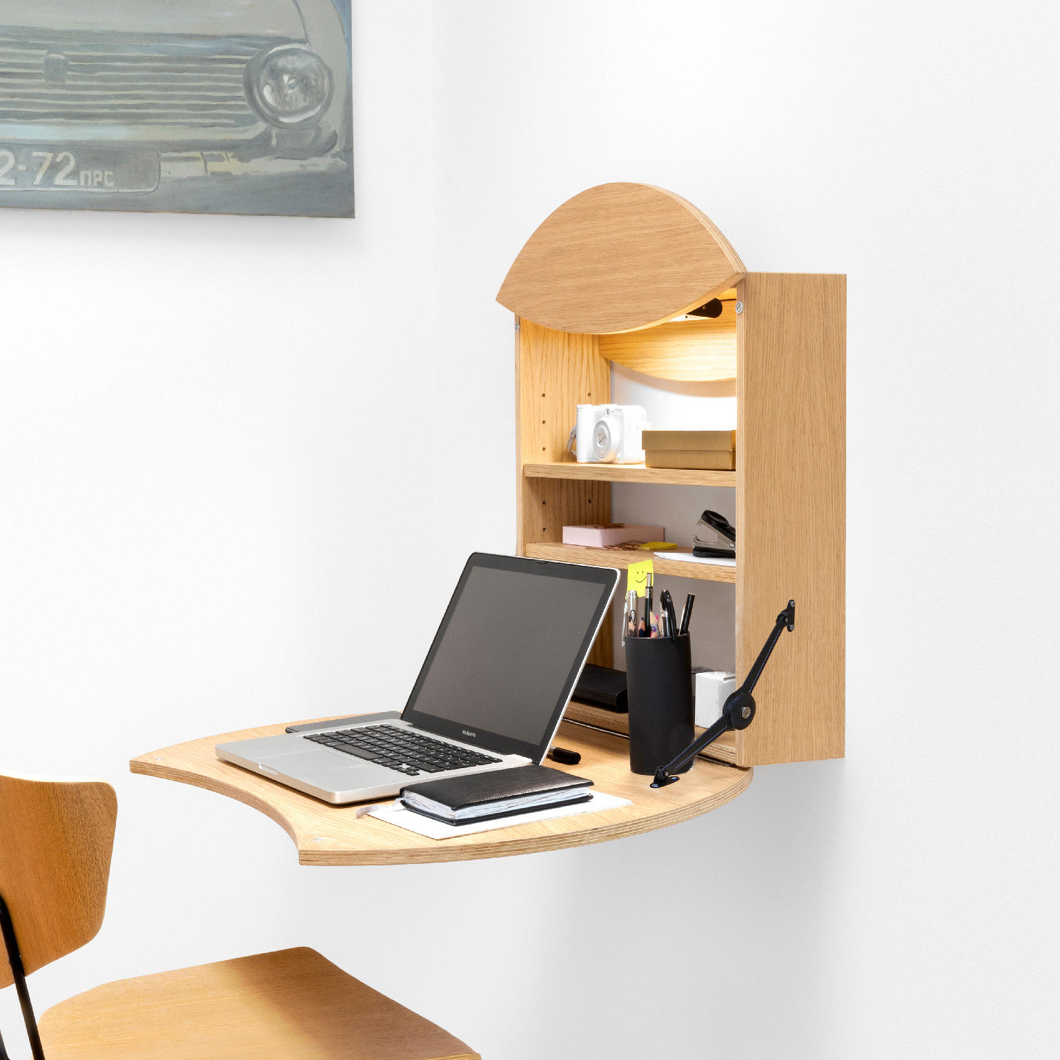 Foldable Wall Desk Ring Architonic, Fold Down Desk Furniture