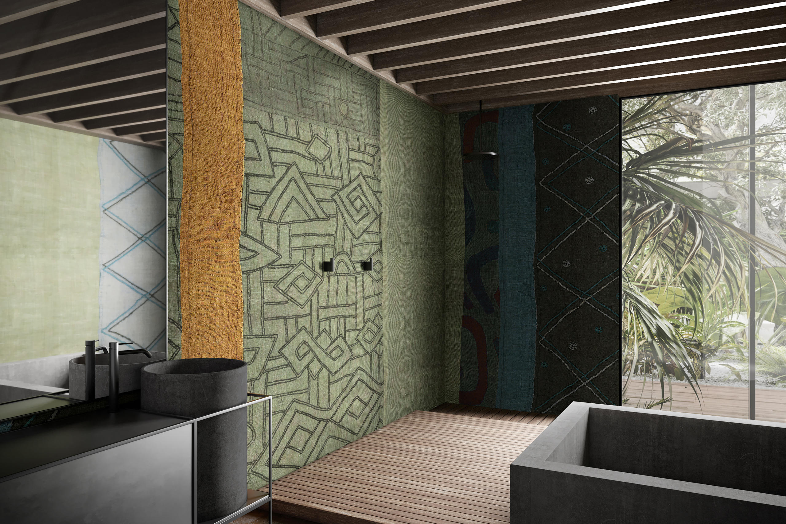 CARACT RE Bespoke wall coverings from GLAMORA Architonic