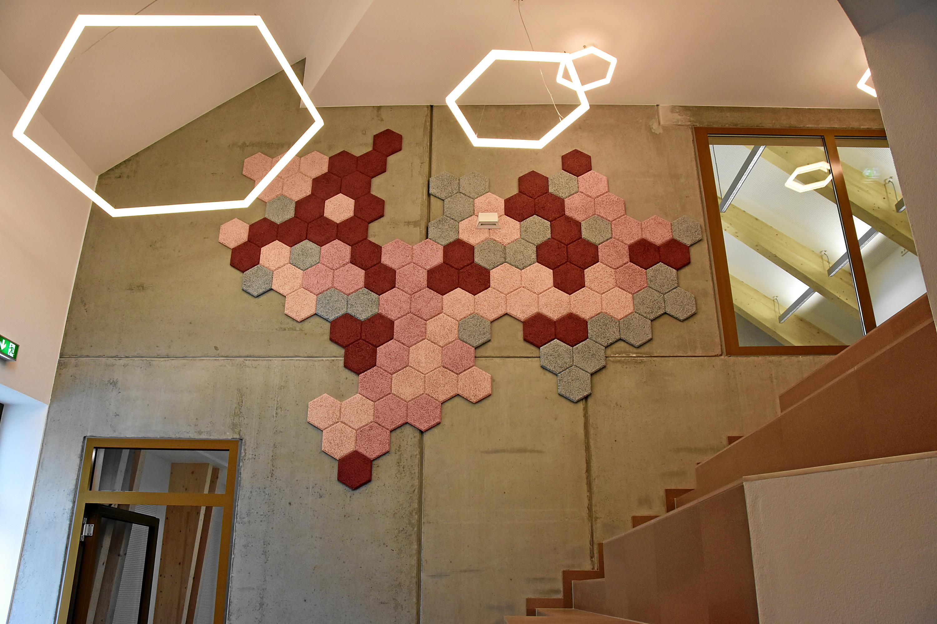 LED Hexagon light TheX Ceiling lamp Special Sizes