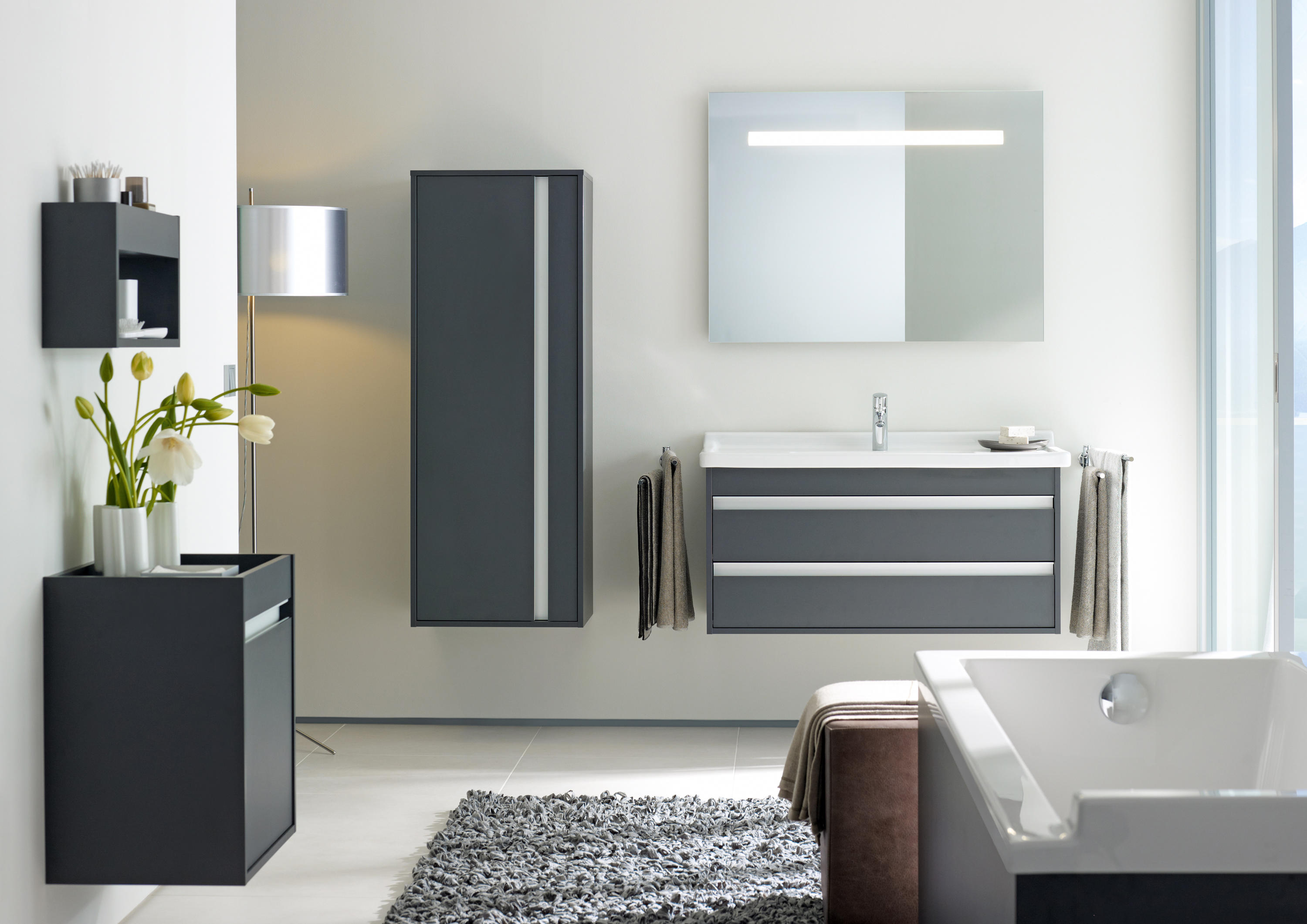 Ketho - Vanity units with integrated console | Architonic