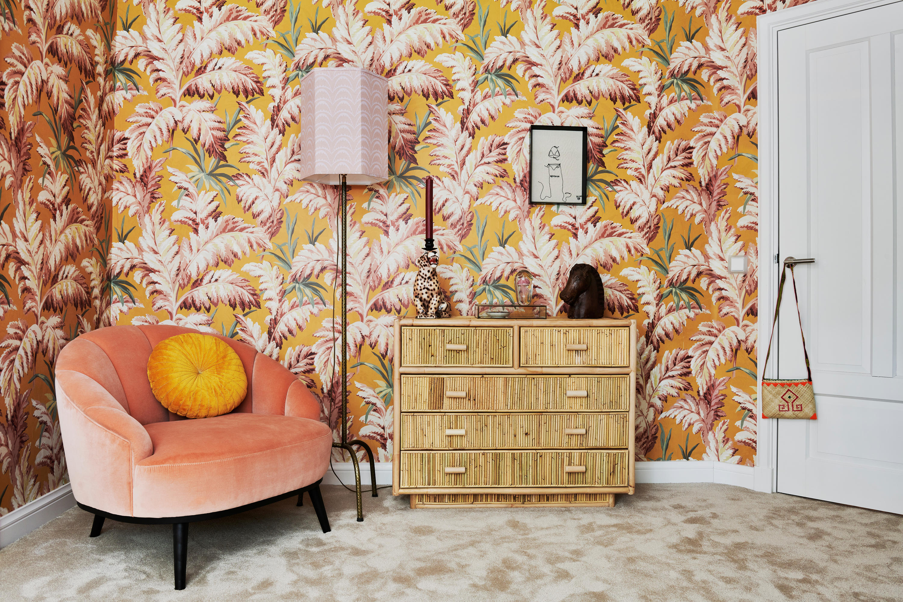 HACKNEY EMPIRE Wallpaper  Midnight Stripe  HOUSE OF HACKNEY