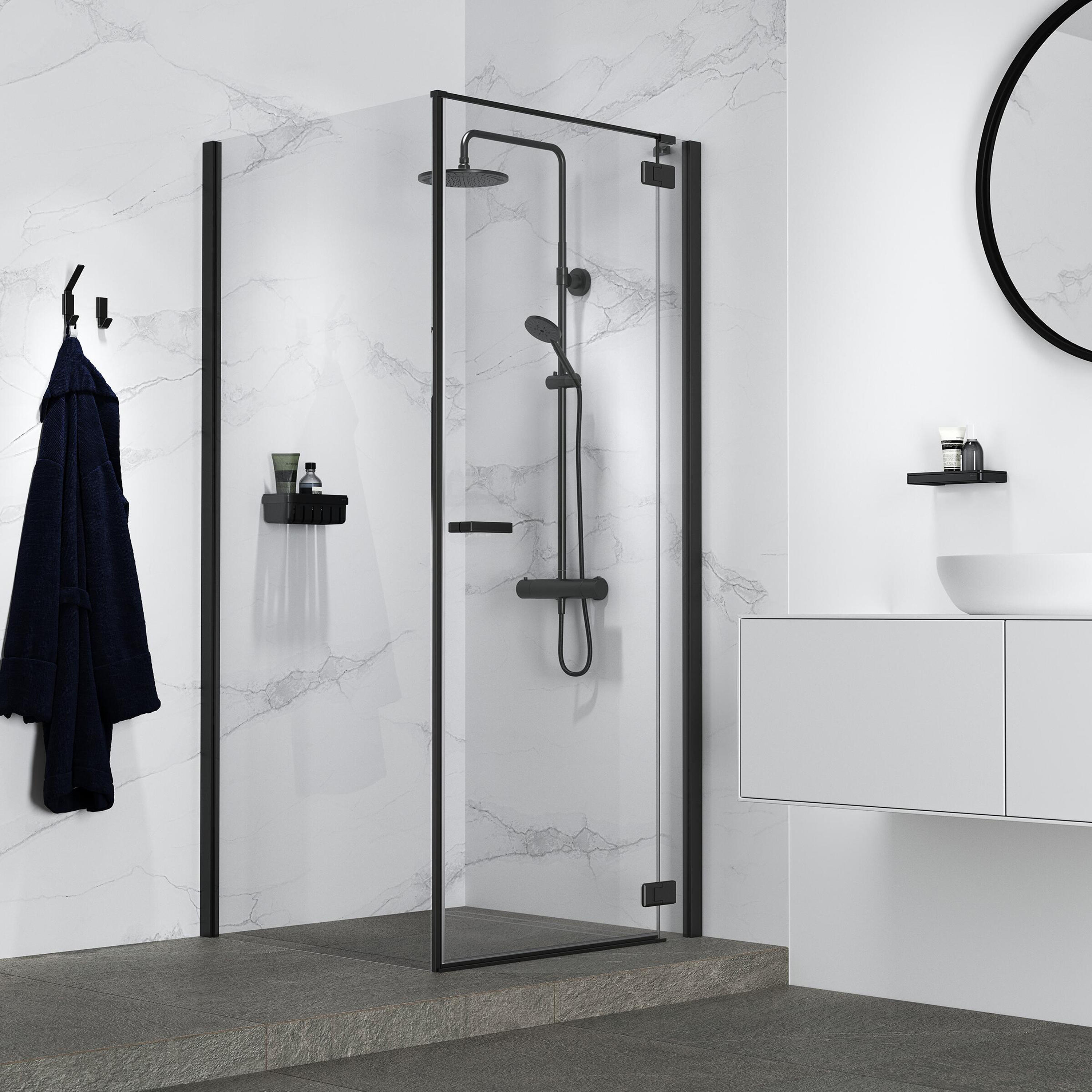 Bathroom Shower Caddy Black - Made By Design™  Bathroom shower, Shower  caddy, Hanging shower caddy
