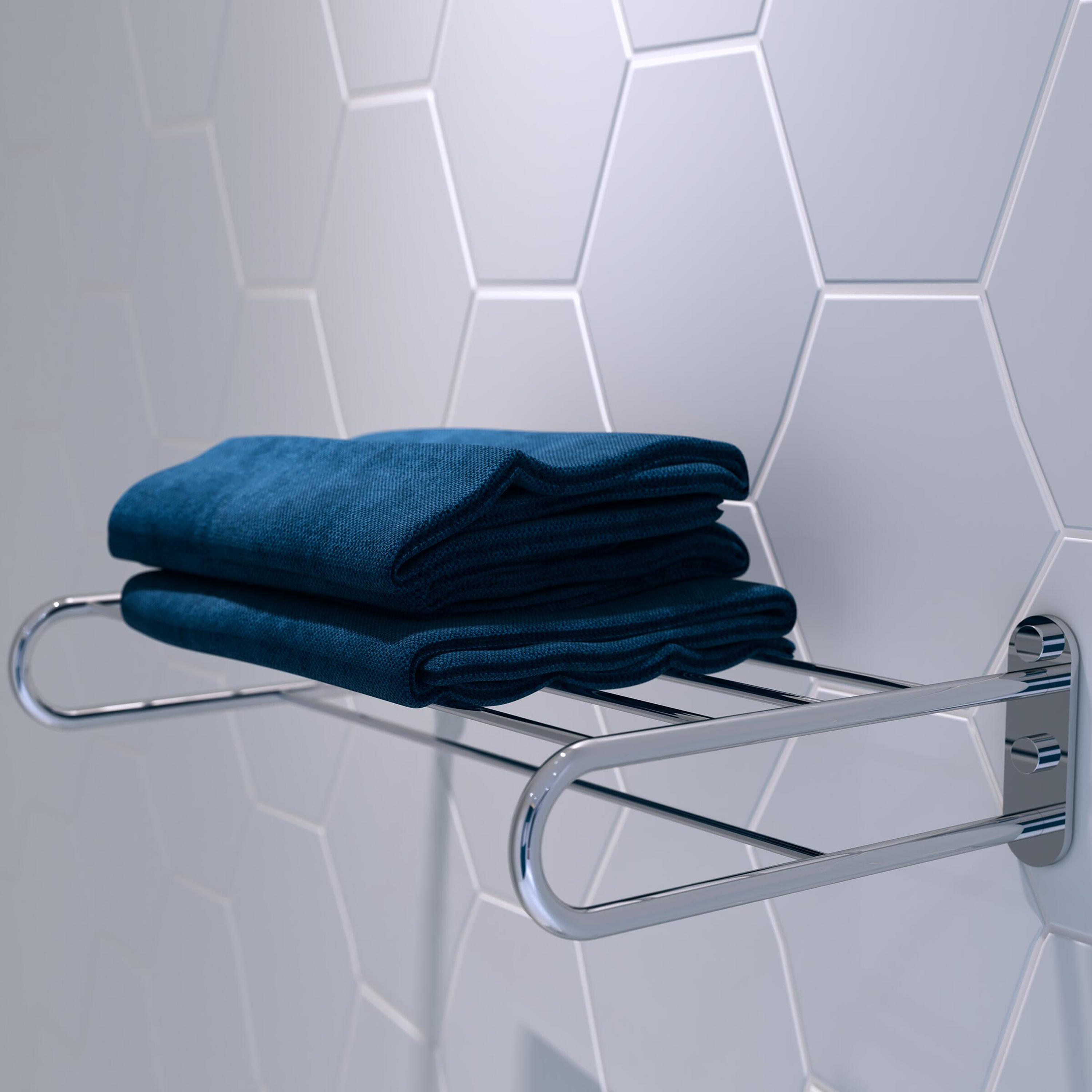 Hexagon Towel Ring | Hexagon, Bathroom design, Bathrooms remodel