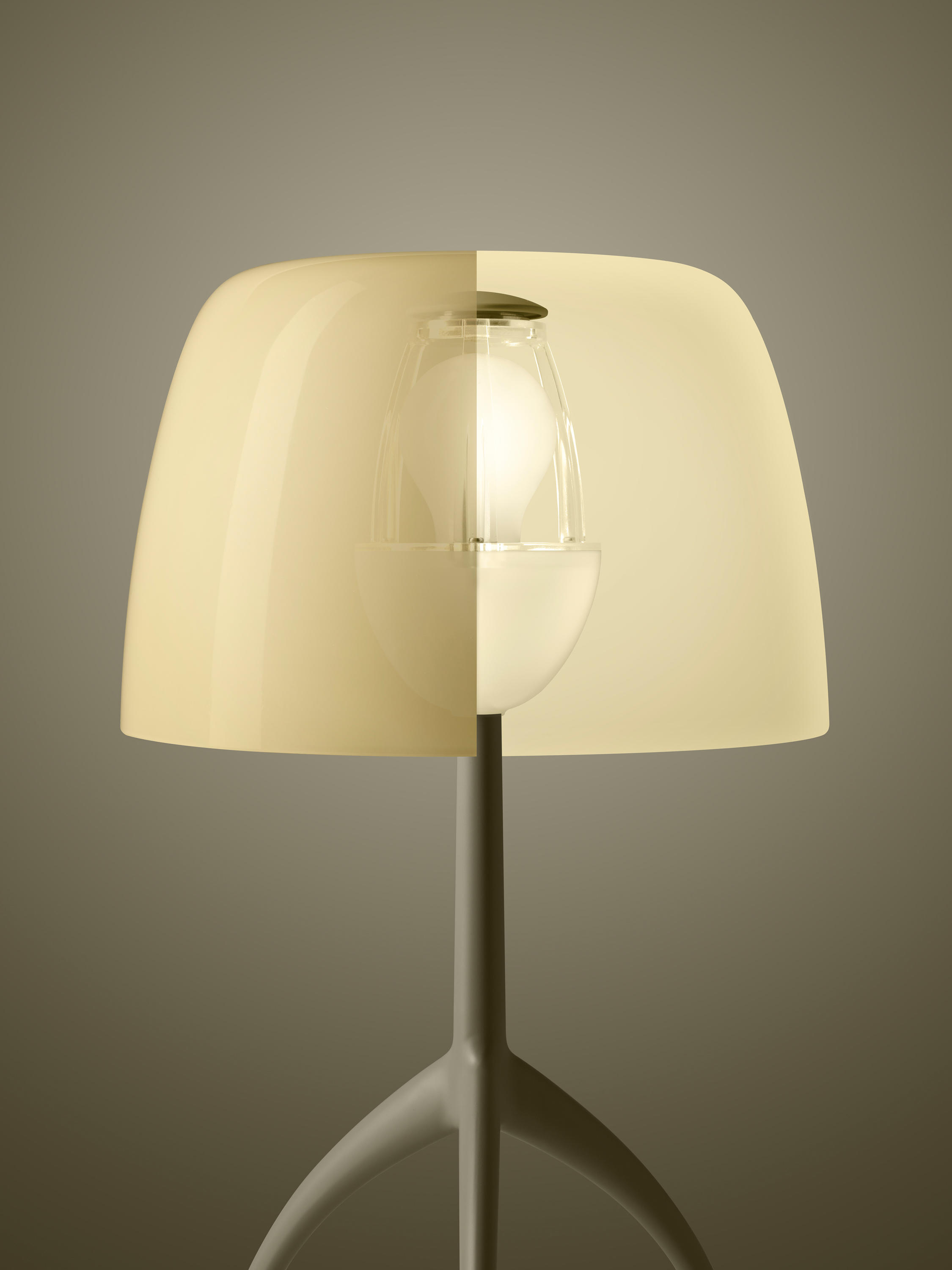 Lampe de table Lumière Grande Foscarini - blanc