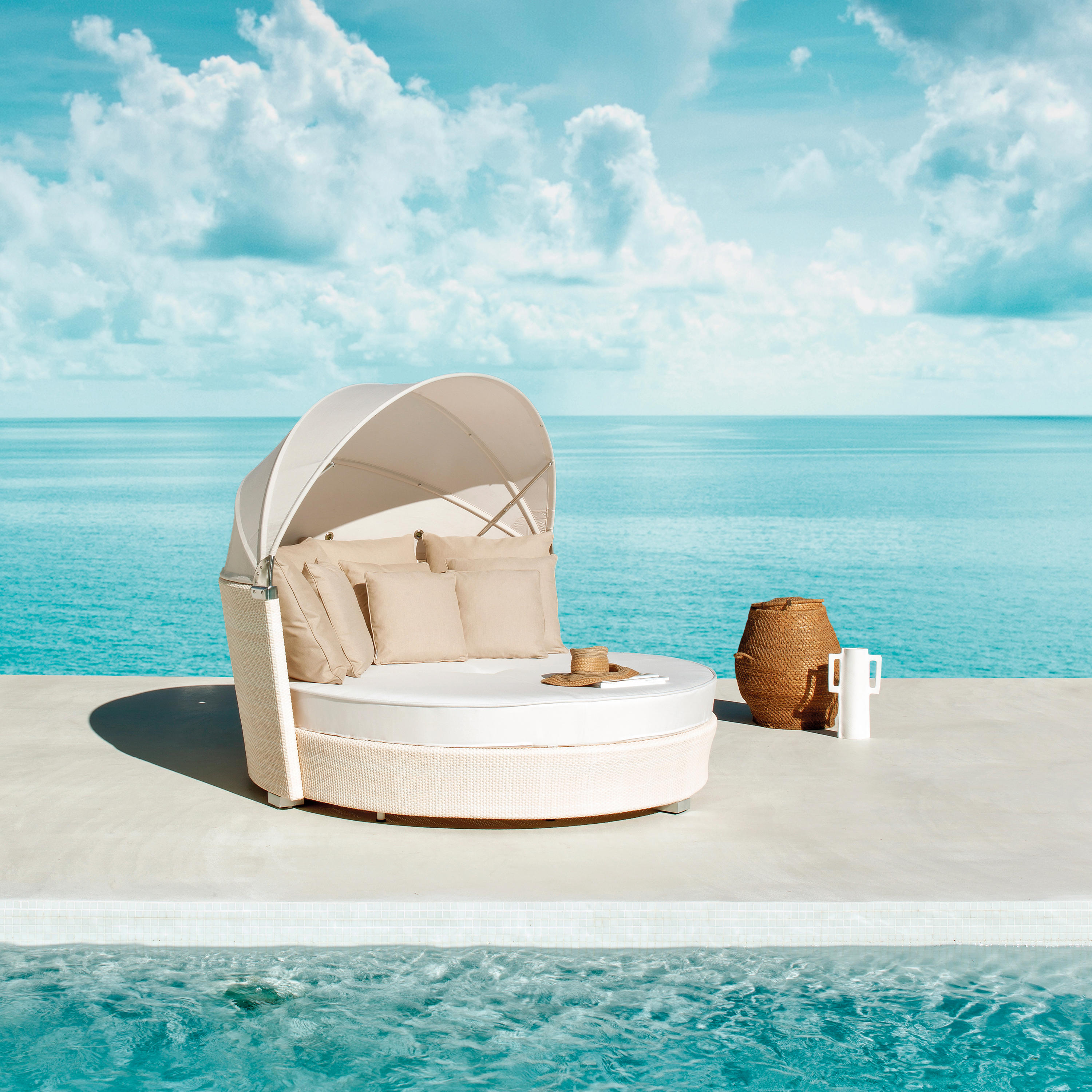 ROMANTIC SUN BED WITHOUT UMBRELLA Sun loungers from Point Architonic