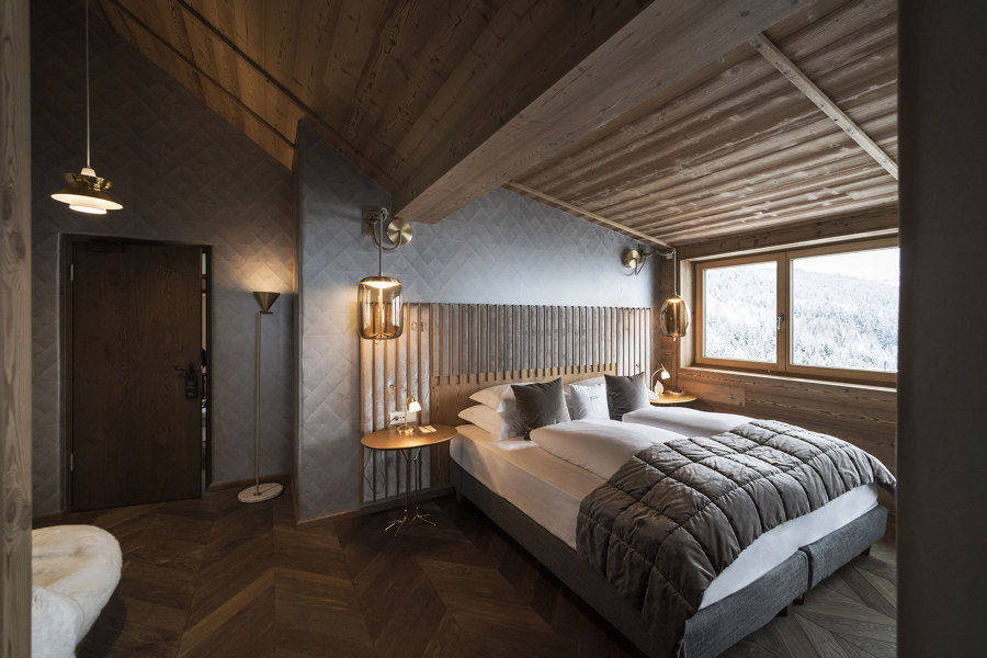 Rosa Alpina Penthouse von Vudafieri-Saverino Partners | Hotel-Interieurs