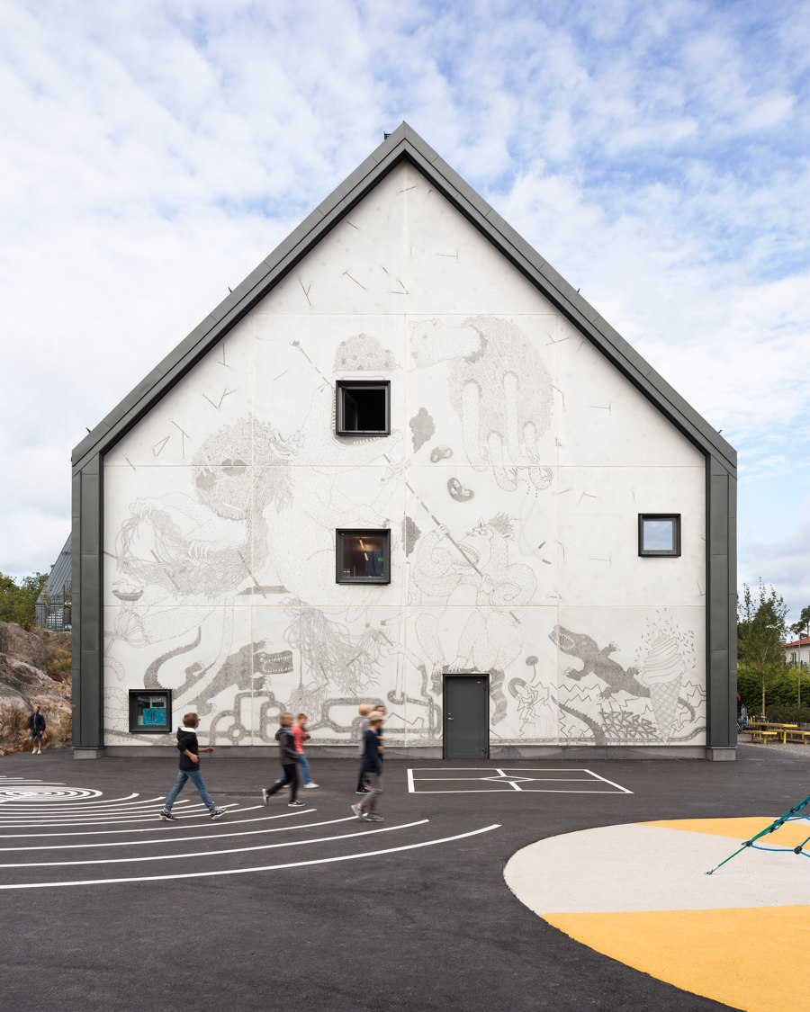 Långbrodalsskolan de NIRAS Arkitekter | Écoles