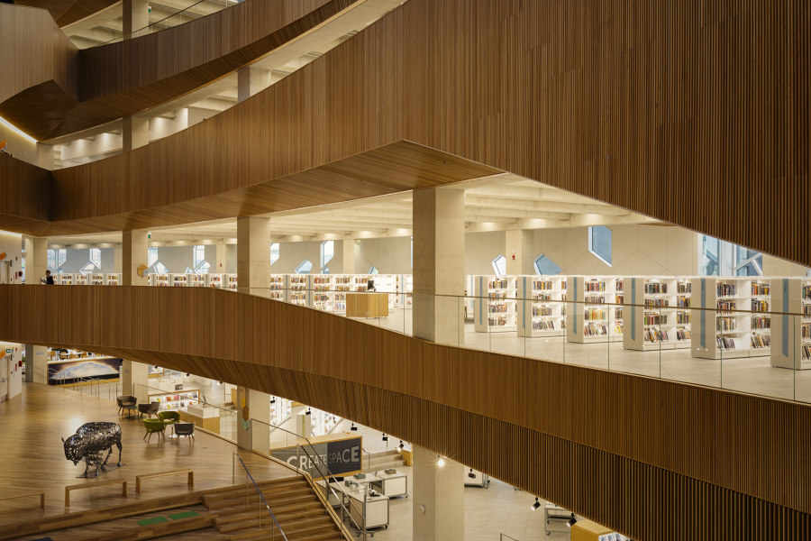 Calgary's new Central Library von Snøhetta | Verwaltungsgebäude