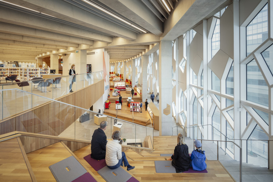 Calgary's new Central Library von Snøhetta | Verwaltungsgebäude