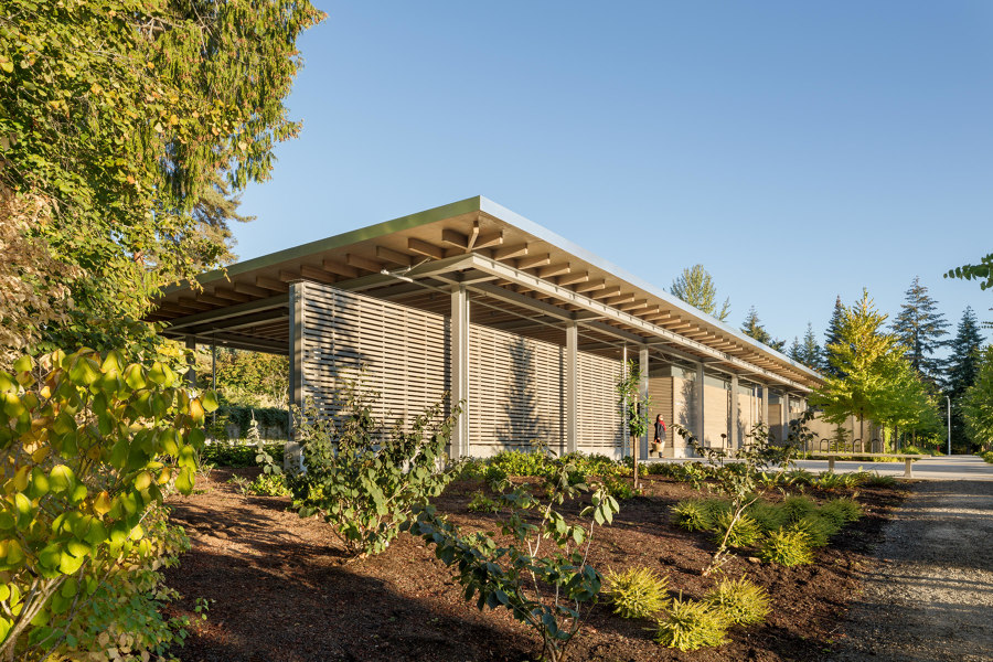 Bellevue Botanical Garden Visitor Center de Olson Kundig | Jardines