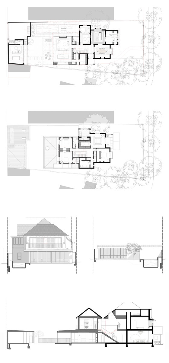 Centennial Park House von Madeleine Blanchfield Architects | Wohnräume