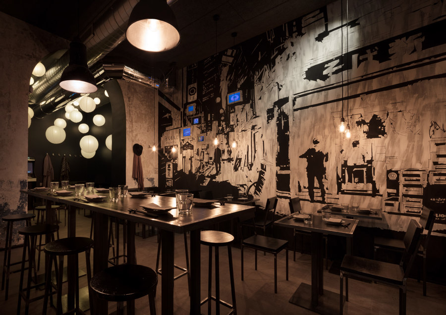 Kanpai | Bar interiors | Vudafieri-Saverino Partners