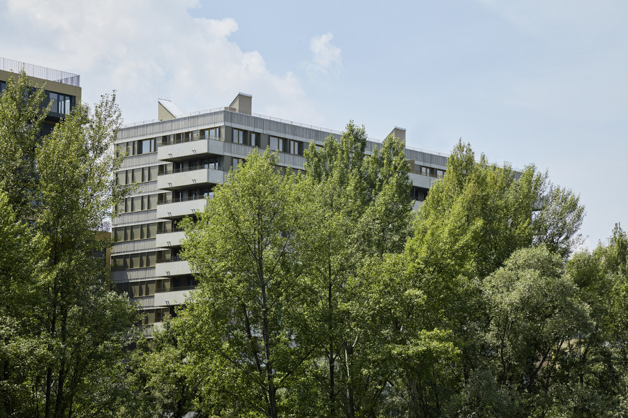 Residential Complex LAENDYARD, Erdberger Lände 26 “North” de BEHF Architects | Urbanizaciones