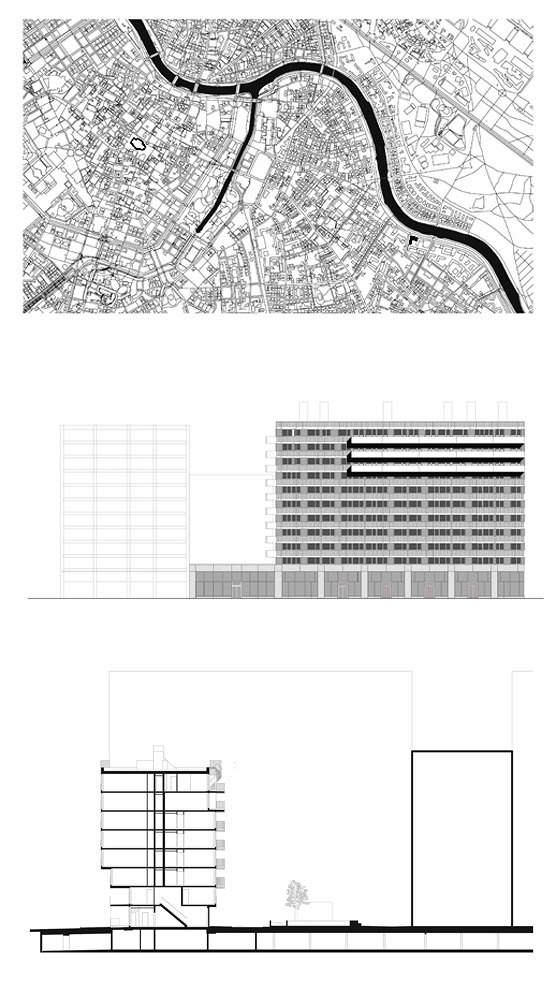 Residential Complex LAENDYARD, Erdberger Lände 26 “North” von BEHF Architects | Mehrfamilienhäuser