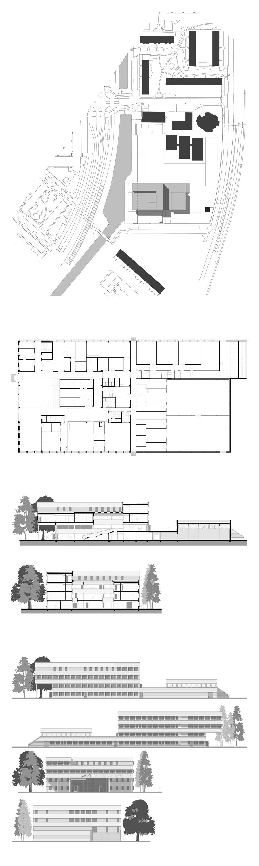 Lyceum Schravenlant von LIAG architects | Schulen