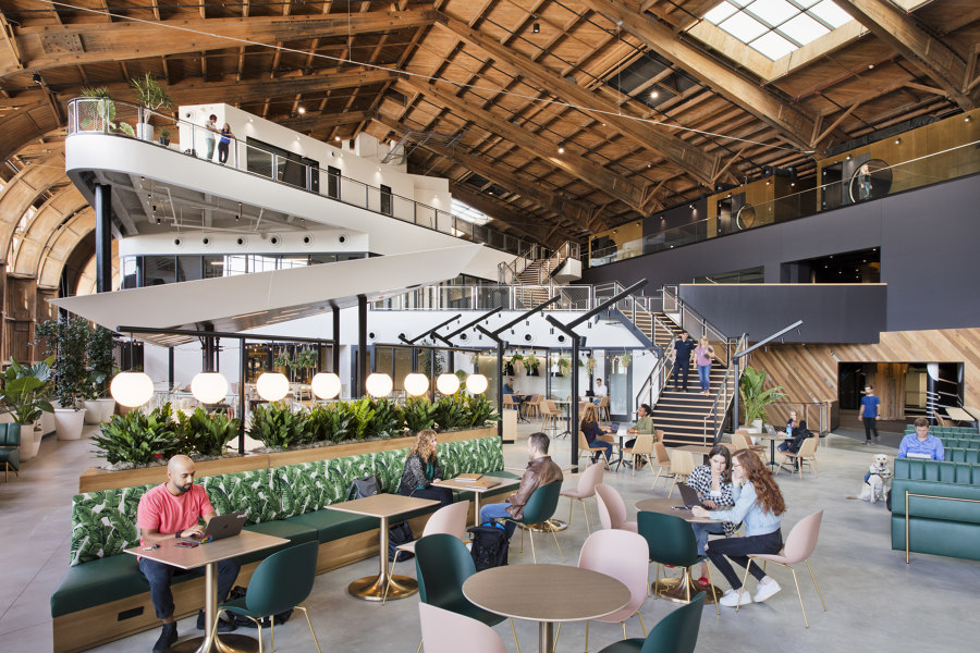 Google, Spruce Goose | Office facilities | ZGF Architects LLP