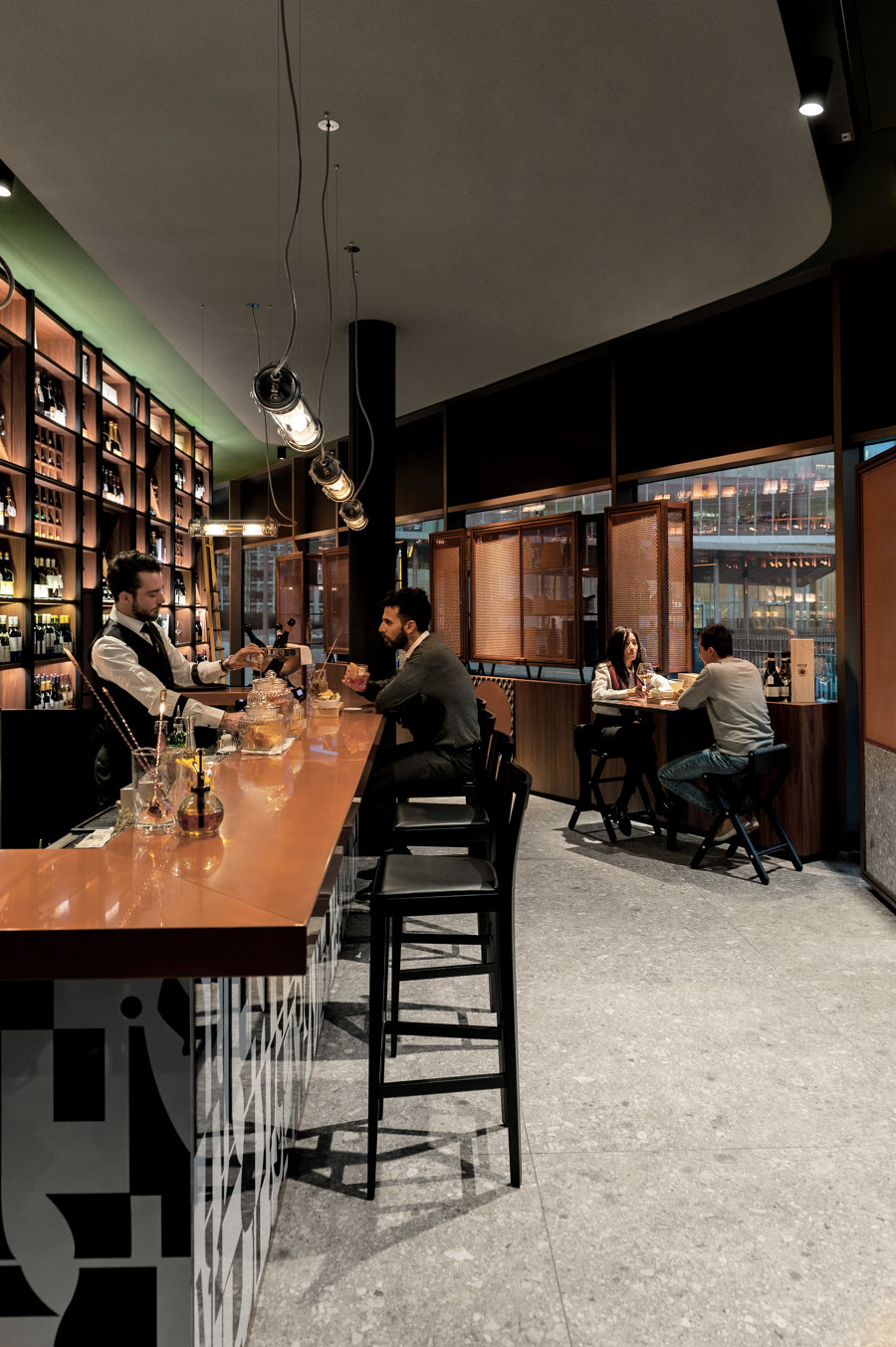 Peck CityLife von Vudafieri-Saverino Partners | Café-Interieurs