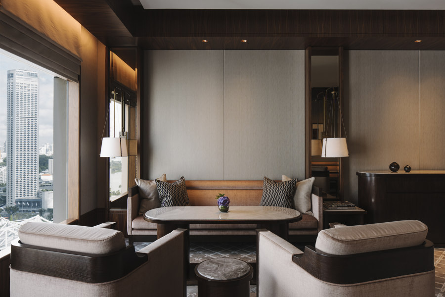 Executive Lounge, Conrad Hotel de Brewin Design Office | Intérieurs d'hôtel
