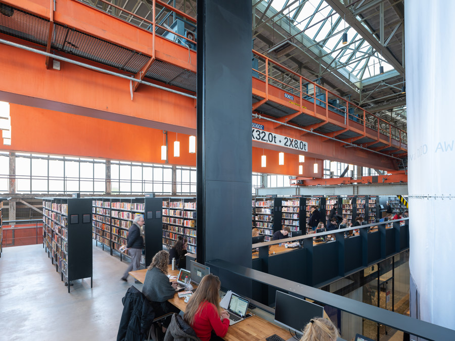 LocHal Library by Mecanoo | Office facilities