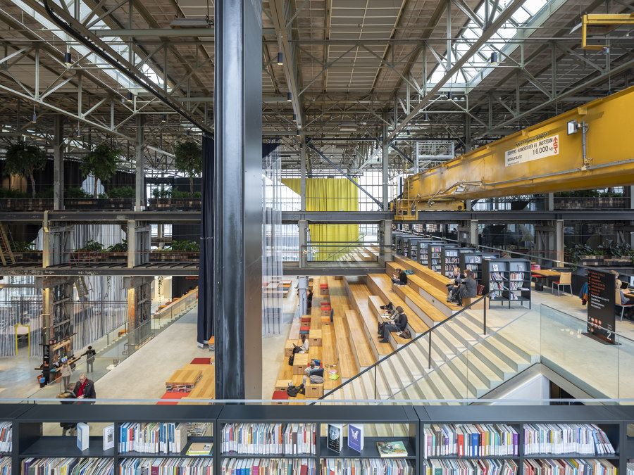 LocHal Library von Mecanoo | Büroräume