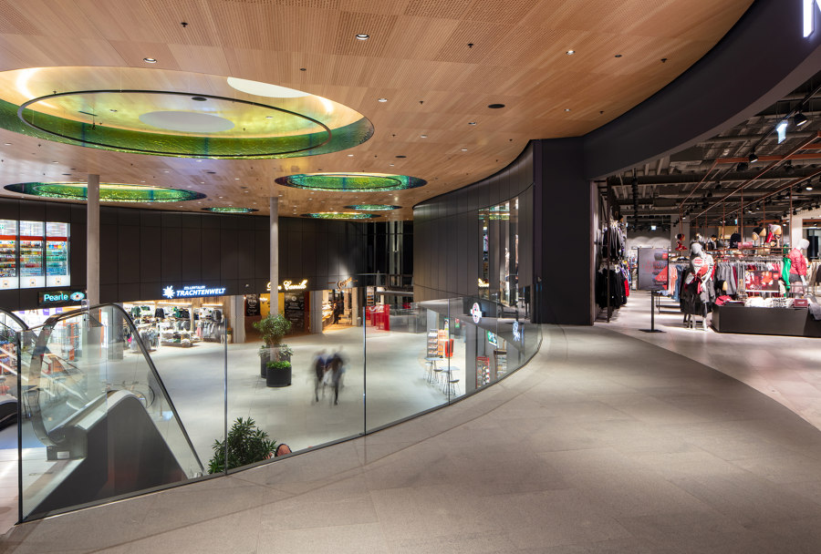 Shopping Mall WEZ de BEHF Architects | Intérieurs de magasin