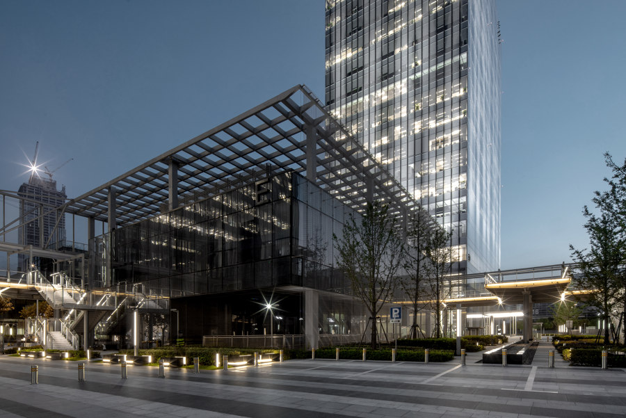 Qiantan District Towers, Lot 41 di FGP Atelier | Edifici per uffici