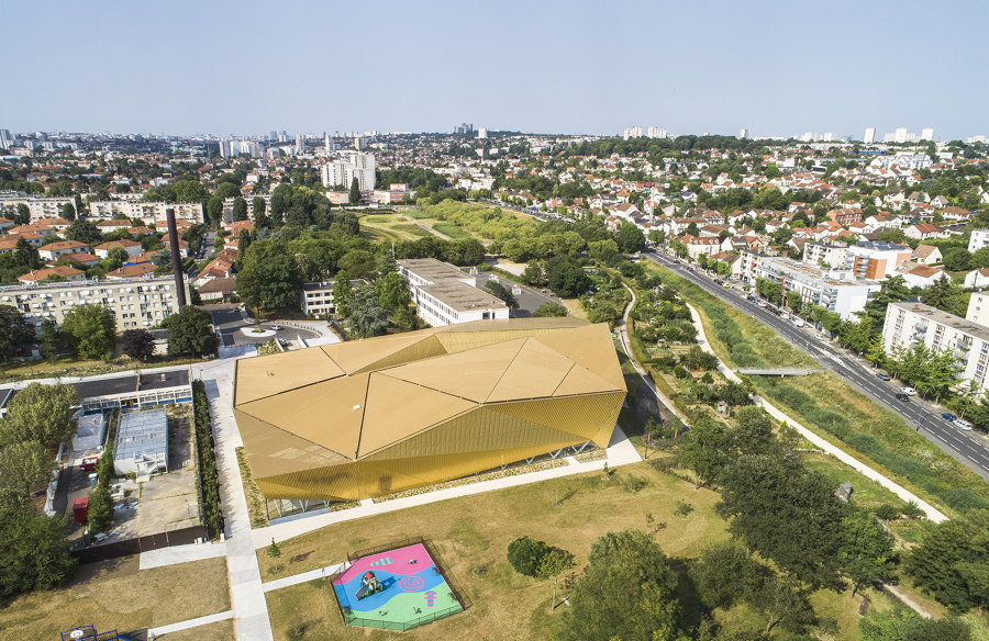 La Fontaine Multisports Complex in Antony by archi5 | Sports halls