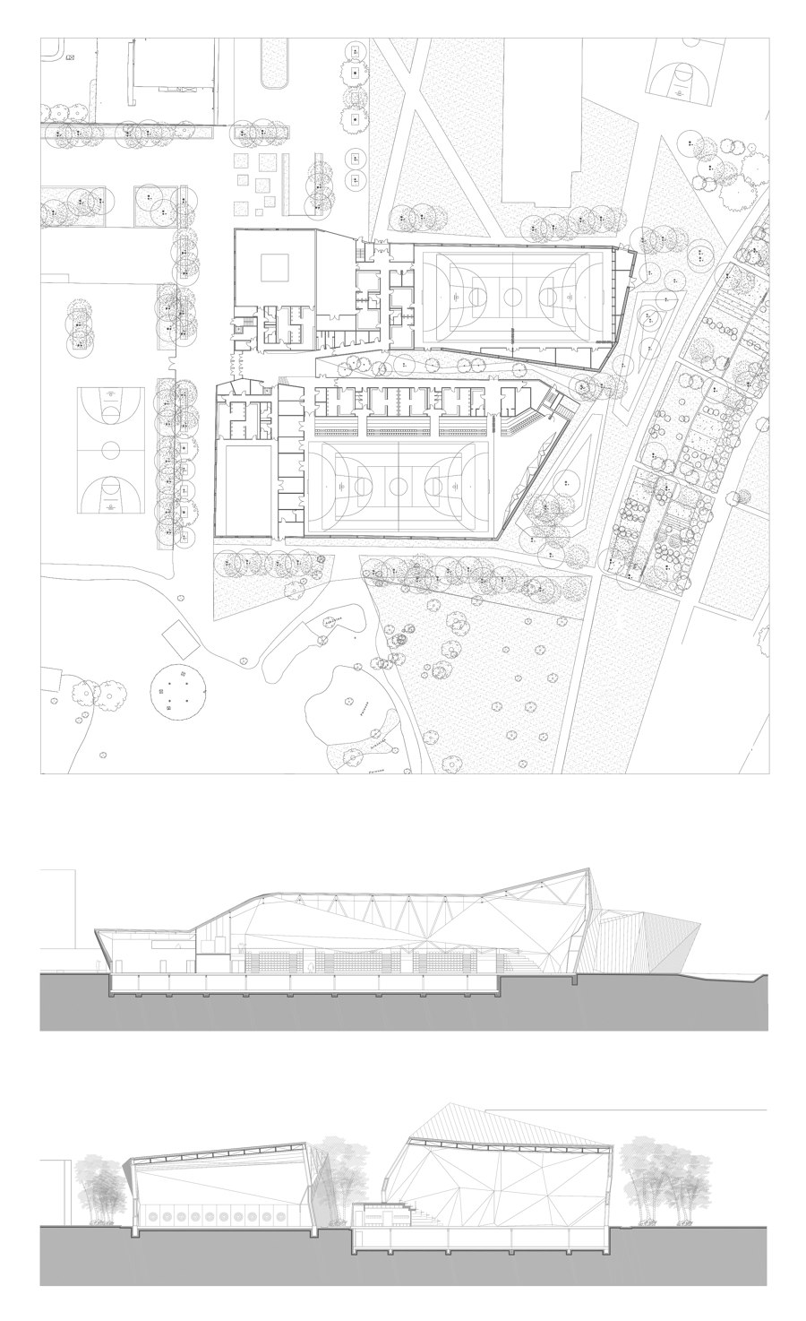 La Fontaine Multisports Complex in Antony di archi5 | Palestre