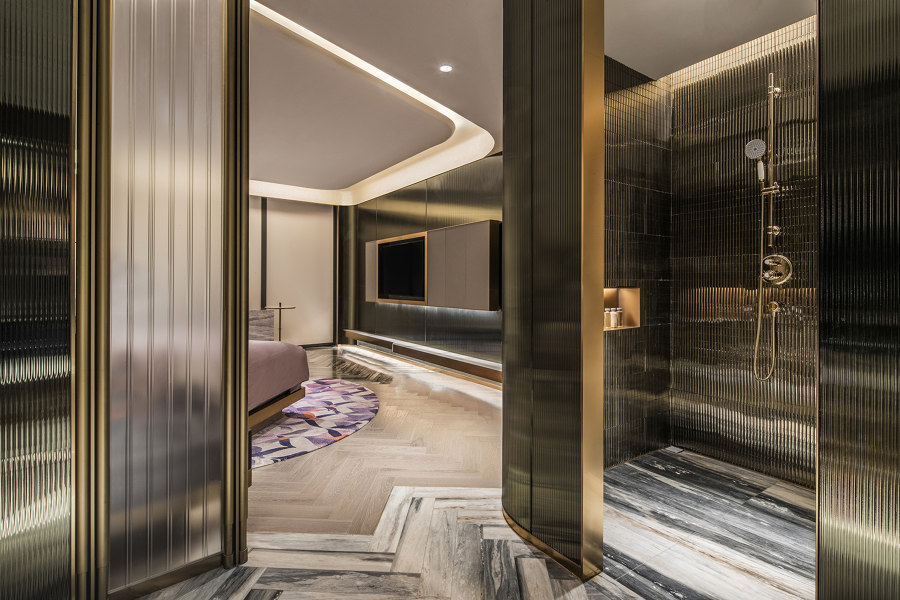 InterContinental Shanghai Wonderland Hotel de CCD/Cheng Chung Design | Intérieurs d'hôtel