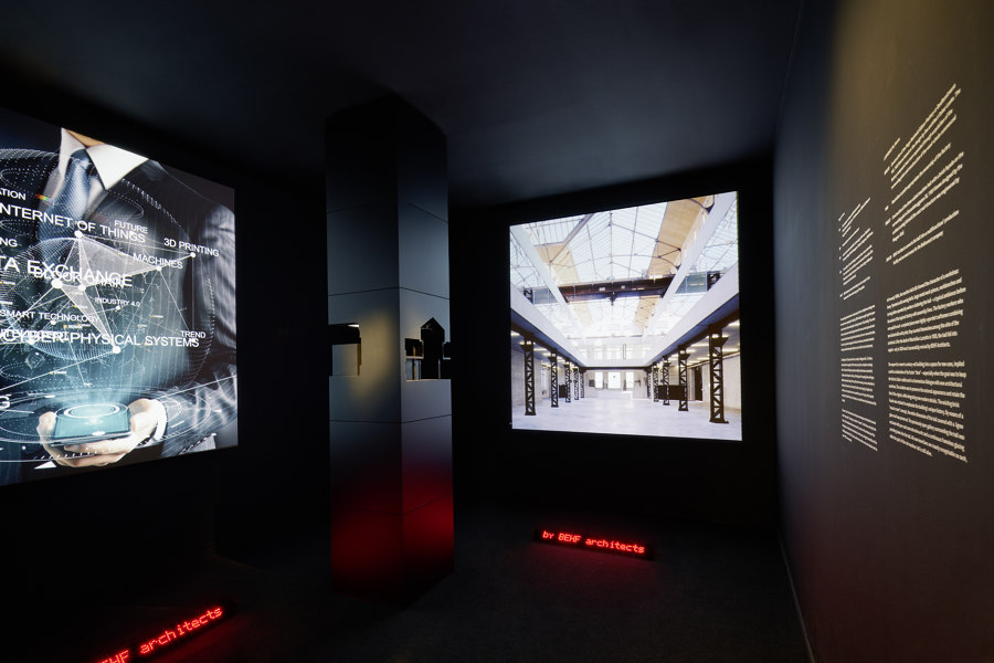 TIME – SPACE – EXISTENCE Exhibition de BEHF Architects | Showrooms / Salónes de Exposición