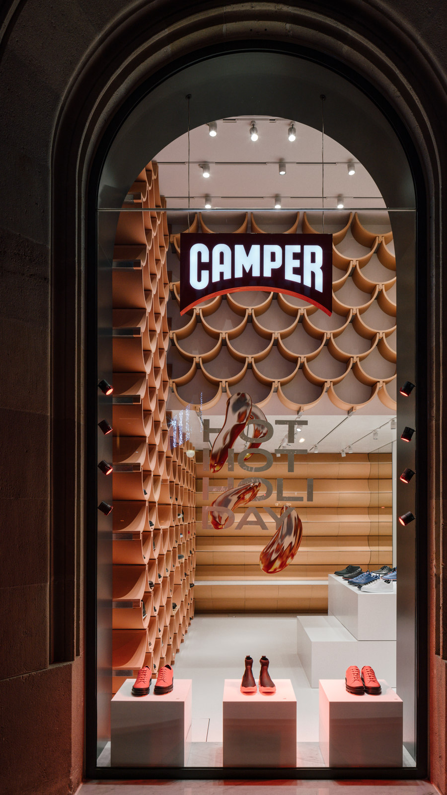 Camper Paseo de Gracia by Kengo Kuma | Shop interiors