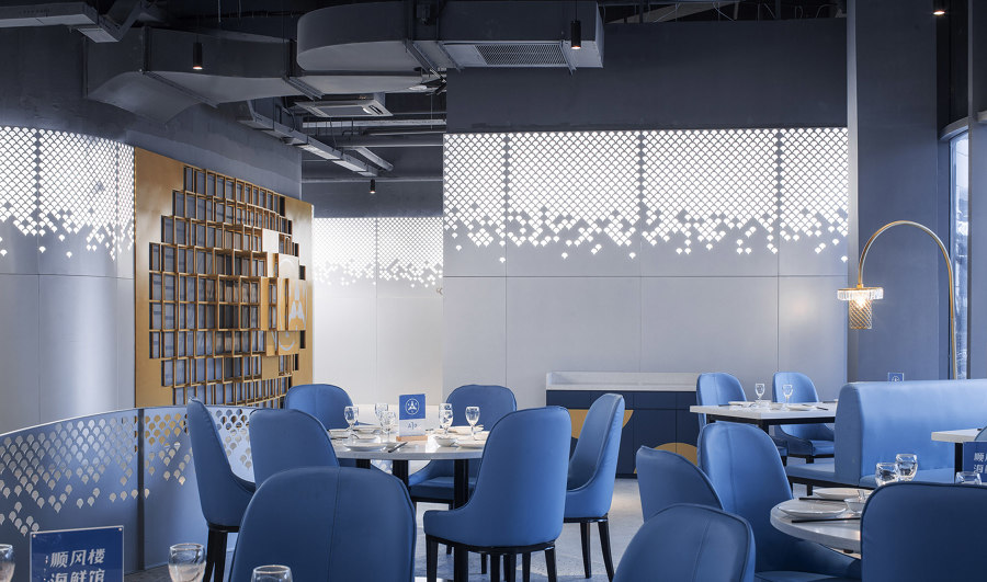 Shunfenglou Seafood Restaurant de Topos Design Clans | Diseño de restaurantes