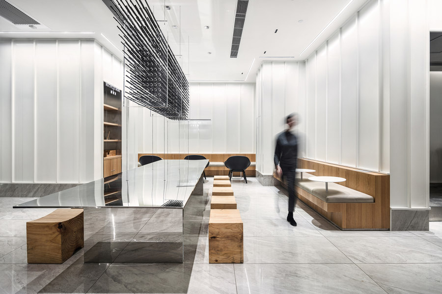 HEYTEA at Zhengzhou Grand Emporium | Café interiors | MOC Design Office