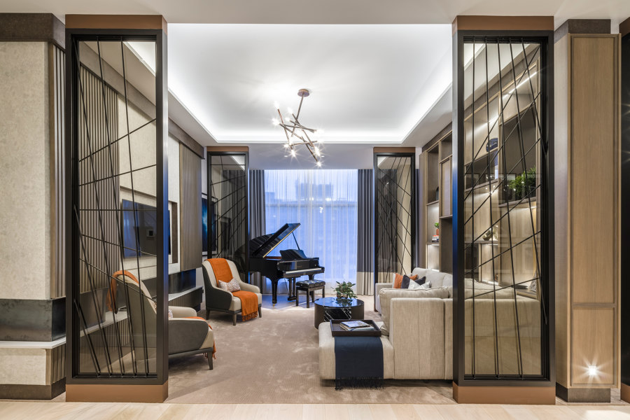 The Lowry Presidential Suite de Goddard Littlefair | Intérieurs d'hôtel