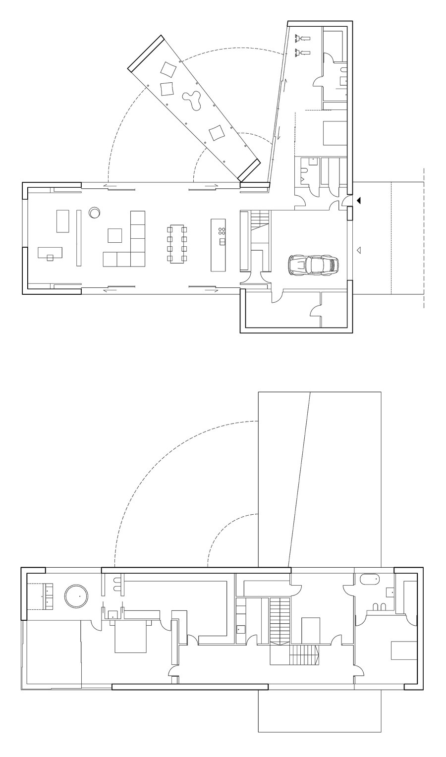 Quadrant House de Robert Konieczny KWK Promes | Casas Unifamiliares